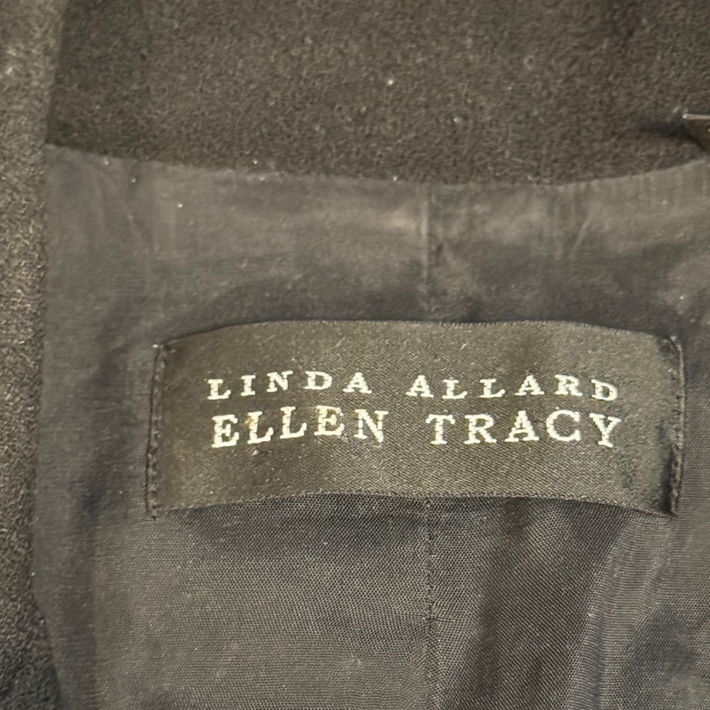 Ellen Tracy Black Women's Blazer Size 4 - Picture 6 of 7